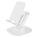 ZEBRONICS MTS200, Foldable Mobile Holder, Upto 9.6 inches, 360° Rotatable (White)...