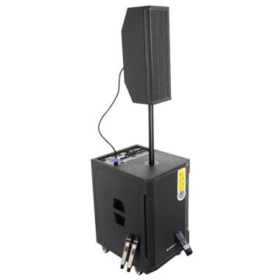 ZEBRONICS Mytho 520 Watts Bluetooth Trolley Party DJ Speaker