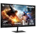 [Extra Rs.2349 OFF] ZEBRONICS N27A 27" Gaming Monitor, FHD 1920x1080, IPS-Antiglare Display, 300Nits, 180Hz...