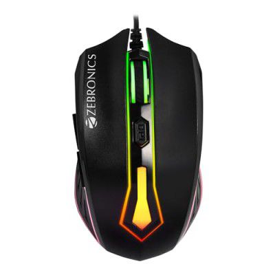 ZEBRONICS Sniper High Precision Wired Gaming Mouse