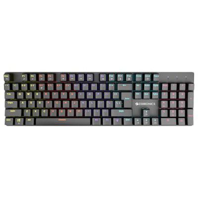 ZEBRONICS Nitro Plus Mechanical Keyboard (Black)