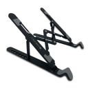 Zebronics-NS1500 Laptop Stand Featuring Foldable Design, Anti-Slip Silicone Rubber Pads, Supports Maximum of 5kgs Weight