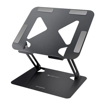 ZEBRONICS NS3000 Portable Laptop & Tablet Stand Supports Upto 17” Max. 5KG Support