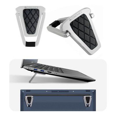 ZEBRONICS NS50 Laptop Stand, 15° Inclination Angle