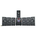 ZEBRONICS Omega 7.1 Home Theatre Speaker with 120W Output, Bluetooth v5.0, USB, AUX, FM Radio, Powerful Subwoofer, LED Display, Remote, Volume & Bass Control...
