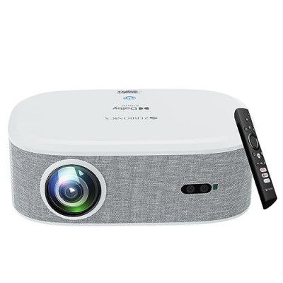 ZEBRONICS PIXAPLAY 28 1080P FHD 508 cm Screen Smart Projector