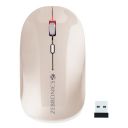 ZEBRONICS Poise Rechargeable Wireless Mouse, Dual Mode (2.4GHz + BT), Upto 1600 DPI...