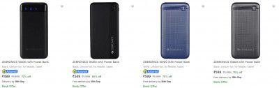 Zebronics Power Banks Starting Rs.569 | Upto 78% Off