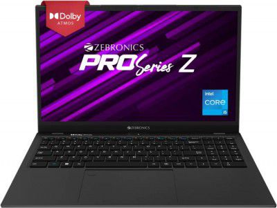 ZEBRONICS Pro Series Z Intel Core i5 12th Gen 1235U - (8 GB/512 GB) ZEB-NBC 4S Thin and Light Laptop  (15.6 inch, 1.76 Kg)