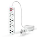 ZEBRONICS PS4200H Power Strip – 4 Universal Sockets | 1500W  (White)...