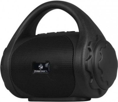 ZEBRONICS PSPK9 Bluetooth Speaker with Built-in FM Radio, Aux input 3 W Bluetooth Speaker