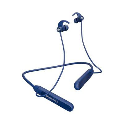 ZEBRONICS RAGA F2, Bluetooth Neckband in Ear, 22 Hours Playback, ENC