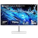 ZEBRONICS S27A 27" LED Monitor, 75Hz, Dual Input - HDMI + VGA, Built-in Speakers, Wall Mountable...