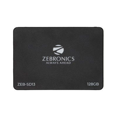Zebronics SD13 128GB SSD,Ultra Low Power Consumption, S.M.A.R.T. Thermal Management and Silent Operation