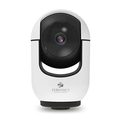 ZEBRONICS Smart Cam 105 WiFi 355 Degree PTZ Camera, White