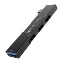 ZEBRONICS TA210U, 4 in 1 Type-C to USB Hub, USB 3.0, 4 USB Ports, Speeds Upto 5 Gbps, Metal Body, for Mac | Laptops...