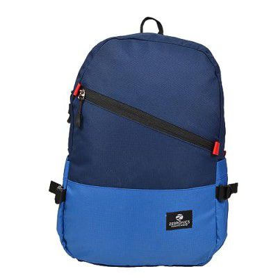 Zebronics Techshield A1, 18 Liters, 1 Compartment Laptop Backpack and Front Pocket (Light Blue)
