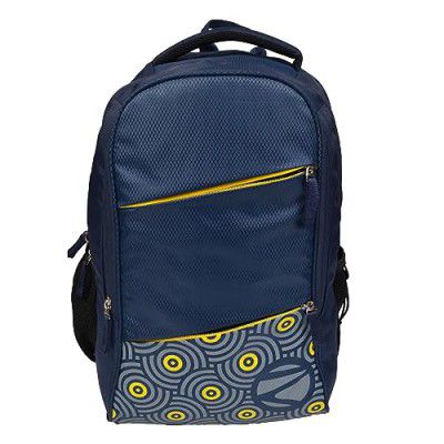 ZEBRONICS TECHSHIELD X1 15.6", Volume 32L Liter, 3 Compartment Office and College Bags, Polyester Casual Daypacks, Laptop Backpacks(Navy Blue)