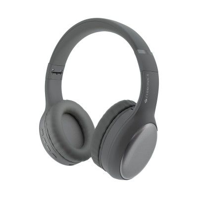 ZEBRONICS Thunder Max Bluetooth Over Ear Headphone with 120*Hrs Playback (Grey)
