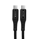 ZEBRONICS TT100 Type C - Type C Cable, 100 Watts PD, Rapid Charging, Charge & Sync, 1.5 Meter, Compatible with iPhone 15 | Samsung | OnePlus | Xiaomi | Realme | Oppo...