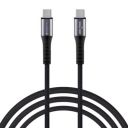 ZEBRONICS TT65S Type C - Type C Braided Cable, 65 Watts...