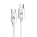 ZEBRONICS Type C to Type C Cable, 60W PD Fast Charging, 1 Meter (ZEB-TT60+)...