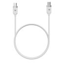 Zebronics Type C - Type C Braided Cable, 60 Watts (Wattz 60CC5, White)...