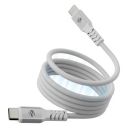 Zebronics Type C - Type C Magnetic Braided Cable, 60 Watts (Wattz 60MCC1, White)...