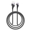 Zebronics UCLC65B 65 Watts PD Fast charging 4 in 1 cable with USB/Type C to Type C/Lightning connector...