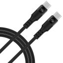 Zebronics Wattz 60CC2 Type-C to Type-C Soft Silicone Cable, PD 60W, 1 Meter (Black)...