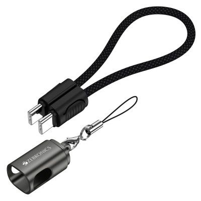Zebronics Wattz 60CC4 Type-C to Type-C Braided Cable