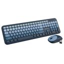 Zebronics Wireless Keyboard & Mouse Combo (Companion 302, Dark Blue)...