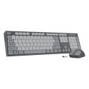 Zebronics Wireless Keyboard & Mouse Combo, USB Nano Receiver (Companion 304, Grey)...