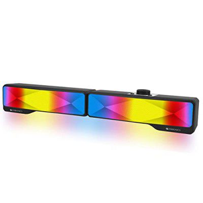 ZEBRONICS Wonder Bar 20 RGB Lights Computer Speaker with Detachable 2 in 1 Design