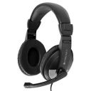 ZEBRONICS Zeb-200HM Wired On Ear Headphone with Mic, Dual 3.5mm Connectors, Adjustable Headband for PC Computers/Laptop (Black)...