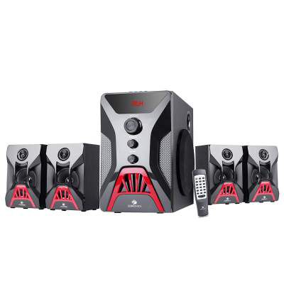 Zebronics Zeb-Bronze 4 4.1 Multimedia Speaker with Bluetooth Connectivity, USB Connectivity and SD Card Input