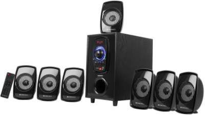 Zebronics ZEB-BT701 RUCF 70 W Bluetooth Home Theatre (Black, 7.1 Channel)