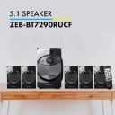 Zebronics ZEB-BT7290RUCF Multimedia Speaker with Bluetooth connectivity,USB,FM and Remote Control...