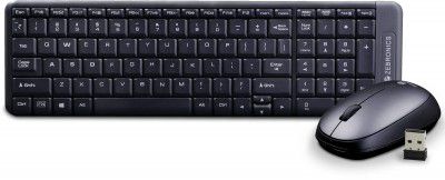Zebronics Zeb-Companion 104 Wireless Keyboard and Mouse Combo, 100 Keys, Multimedia Keys, Rupee Font Key, Power Saving Mode