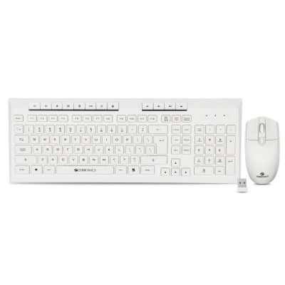 Zebronics Zeb-Companion 109 Wireless Keyboard and Mouse Set with 12 hotkeys