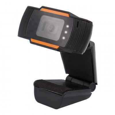 ZEBRONICS Zeb-Crisp Pro 5P Web Cam (Built-in Microphone, Black)