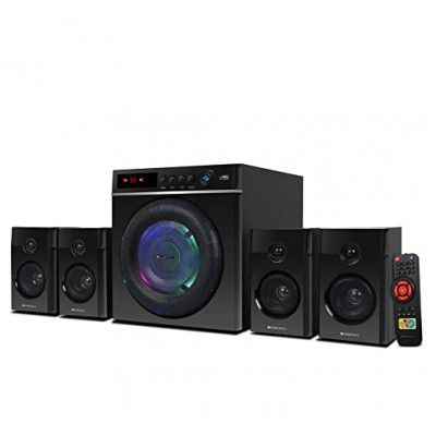 Zebronics Zeb-Cube 5 Home Theater Speaker with Subwoofer, 100W, 4.1 Channel