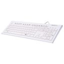 ZEBRONICS Zeb-DLK01 Wired USB Multimedia Keyboard with 104 UV Coated Keys, Rupee Key, 12 Hot Keys(White)...
