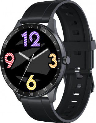 Zebronics Zeb-FIT3220CH Smart Fitness Watch (Black Rim + Blue Strap)