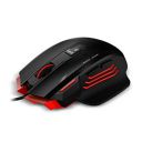 ZEBRONICS Zeb-Groza - Premium USB Gaming Mouse with 7 Buttons, 3200 DPI High-Resolution Gaming Sensor, Adjustable Weights...