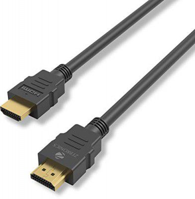 Zebronics Zeb-HAA1520 (1.5 Meter) HDMI Cable, Blu-ray, Playstation (Gold Plated Connectors)