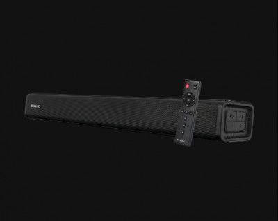 ZEBRONICS Zeb-Juke Bar 2500 35W Bluetooth Soundbar with Remote (Hi-Fidelity Audio, 2.0 Channel, Black)