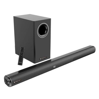 Zebronics Zeb-JUKEBAR 6000DWS PRO, 160W Multimedia soundbar with Wireless subwoofer