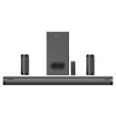 ZEBRONICS Zeb-Juke BAR 9450 PRO Dolby 5.1 soundbar with Dolby Audio, 525 Watts Output, Dual Rear Satellites, 16.5cm Powerful subwoofer, HDMI ARC, Optical, BT v5.0, LED Display, Wall Mount, AUX, Black...