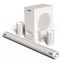 ZEBRONICS Zeb-Juke BAR 9500WS PRO Dolby 5.1 Soundbar with Wireless Satellites, Dolby Audio, 525 Watts Output Power, 16.5cm subwoofer, HDMI ARC, BT v5.0, LED Display, Wall Mount and AUX (White)...